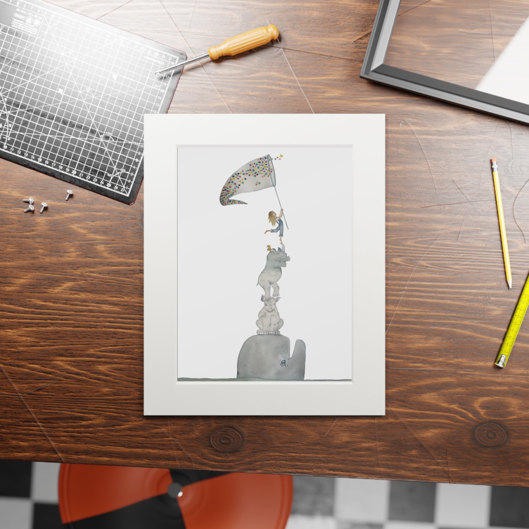 Starcatcher  Art Print