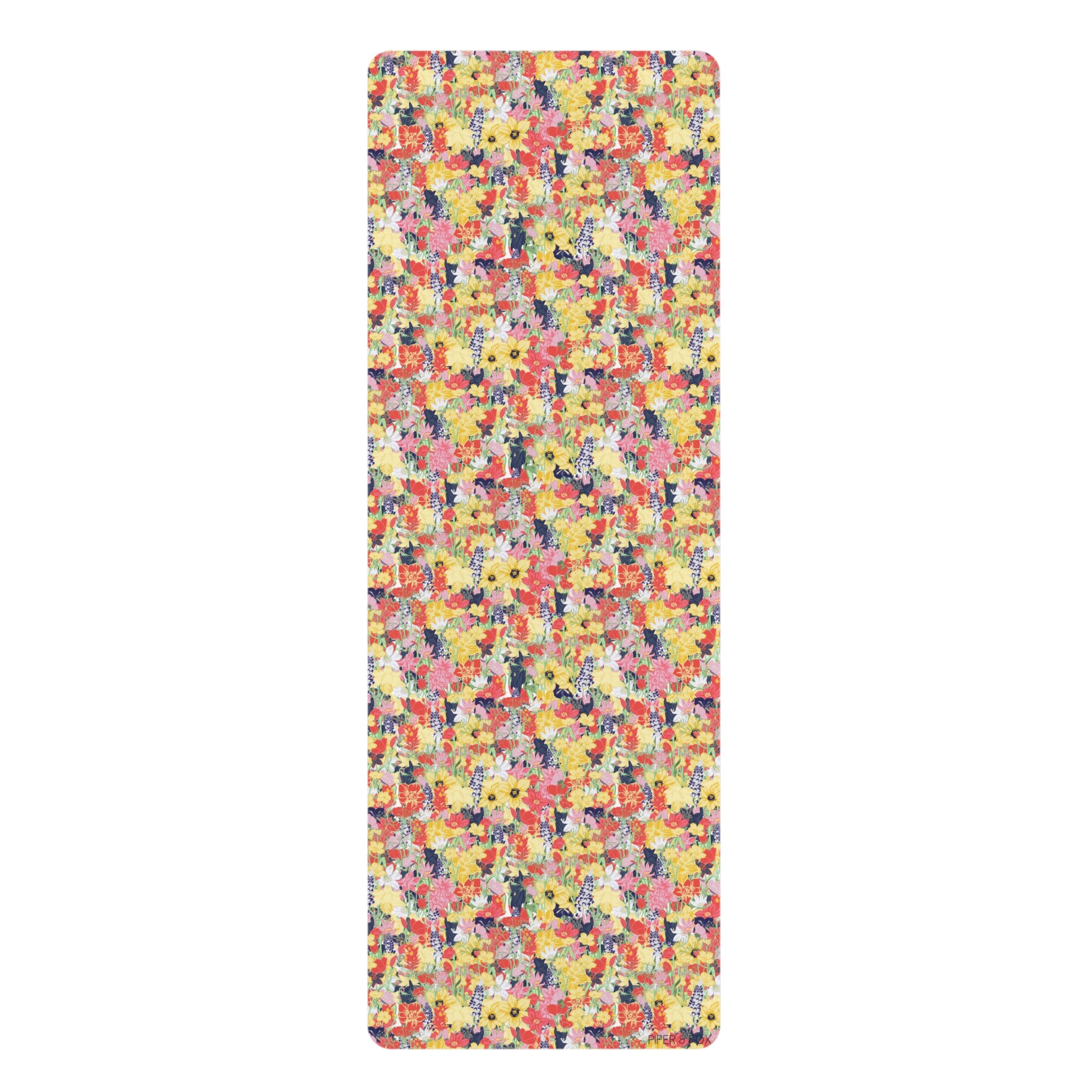 Wildflowers Yoga Mat