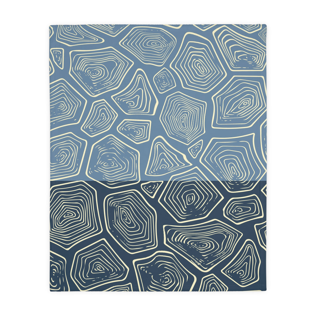 Tortoise Two-tone Cozy Velveteen Blanket