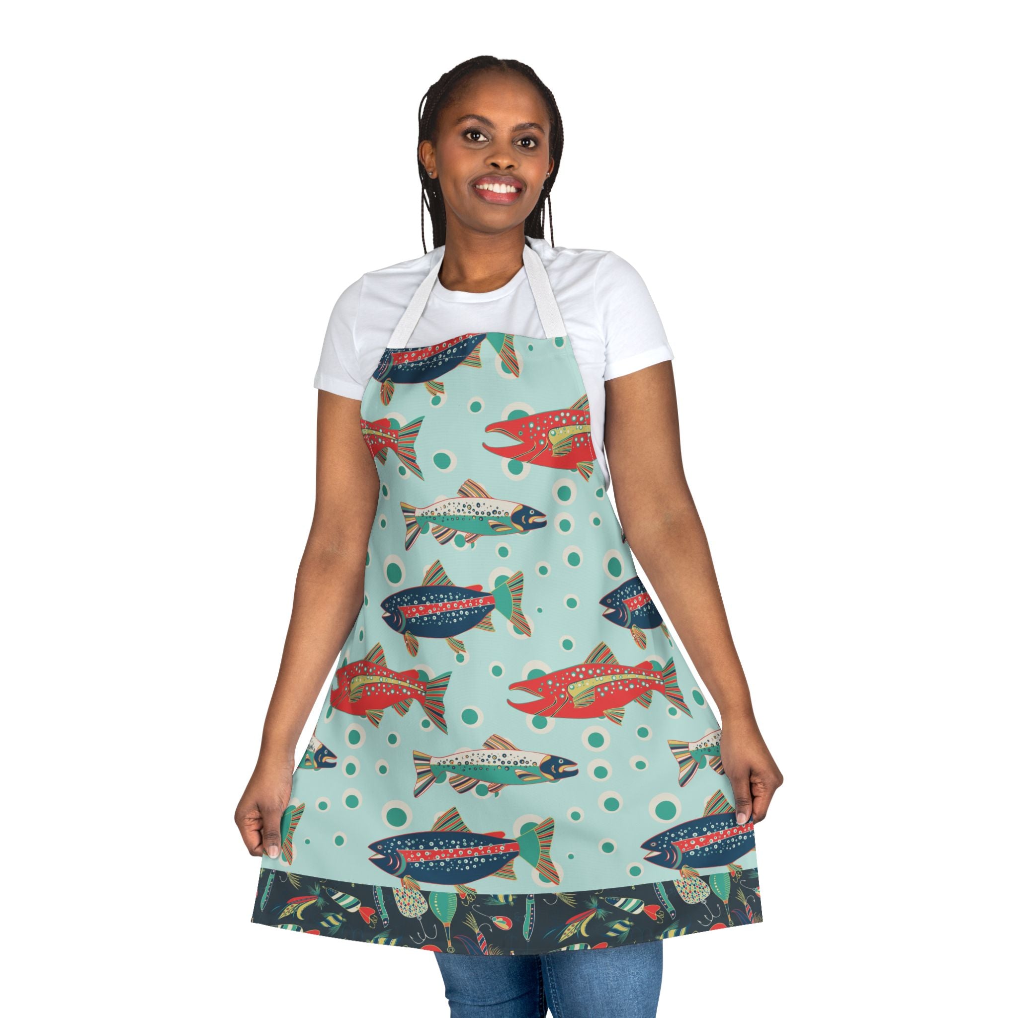 Trout and Lures Apron