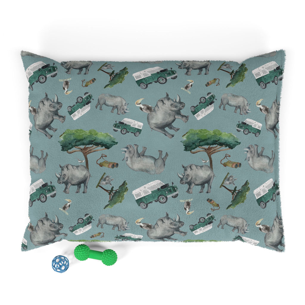 Safari Plush Pet Bed