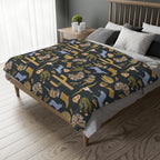 Tumbleweed Texas Velveteen Blanket