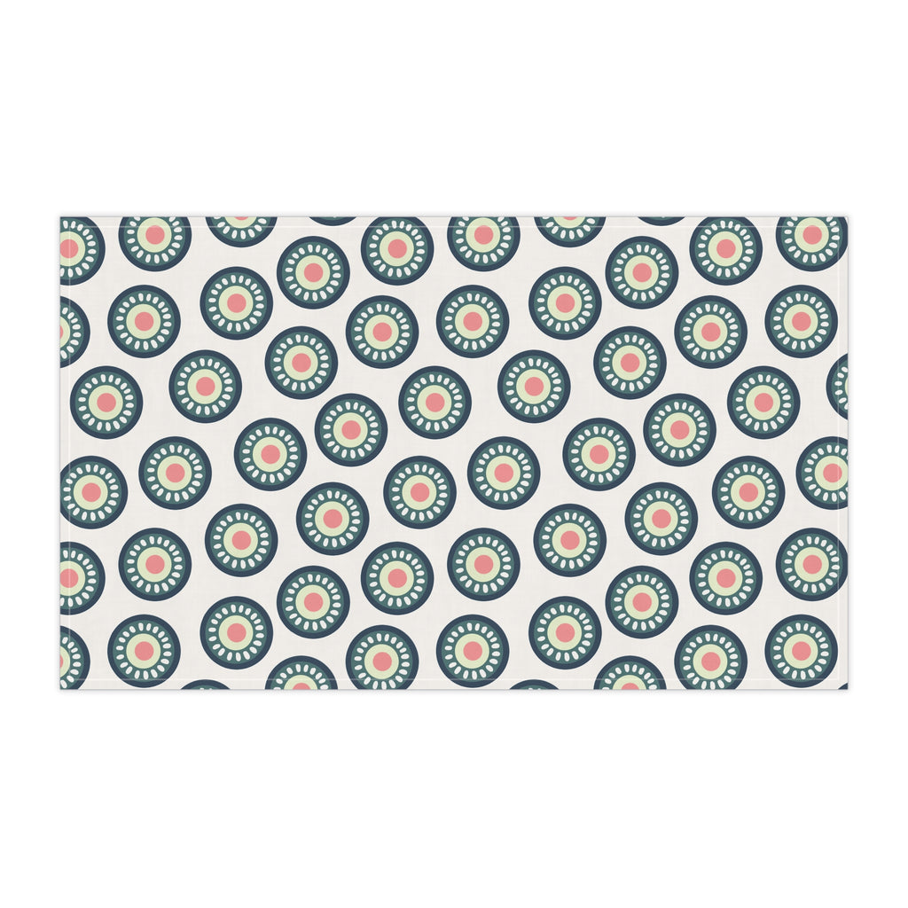 Abstract Dots Kitchen Tea Towel