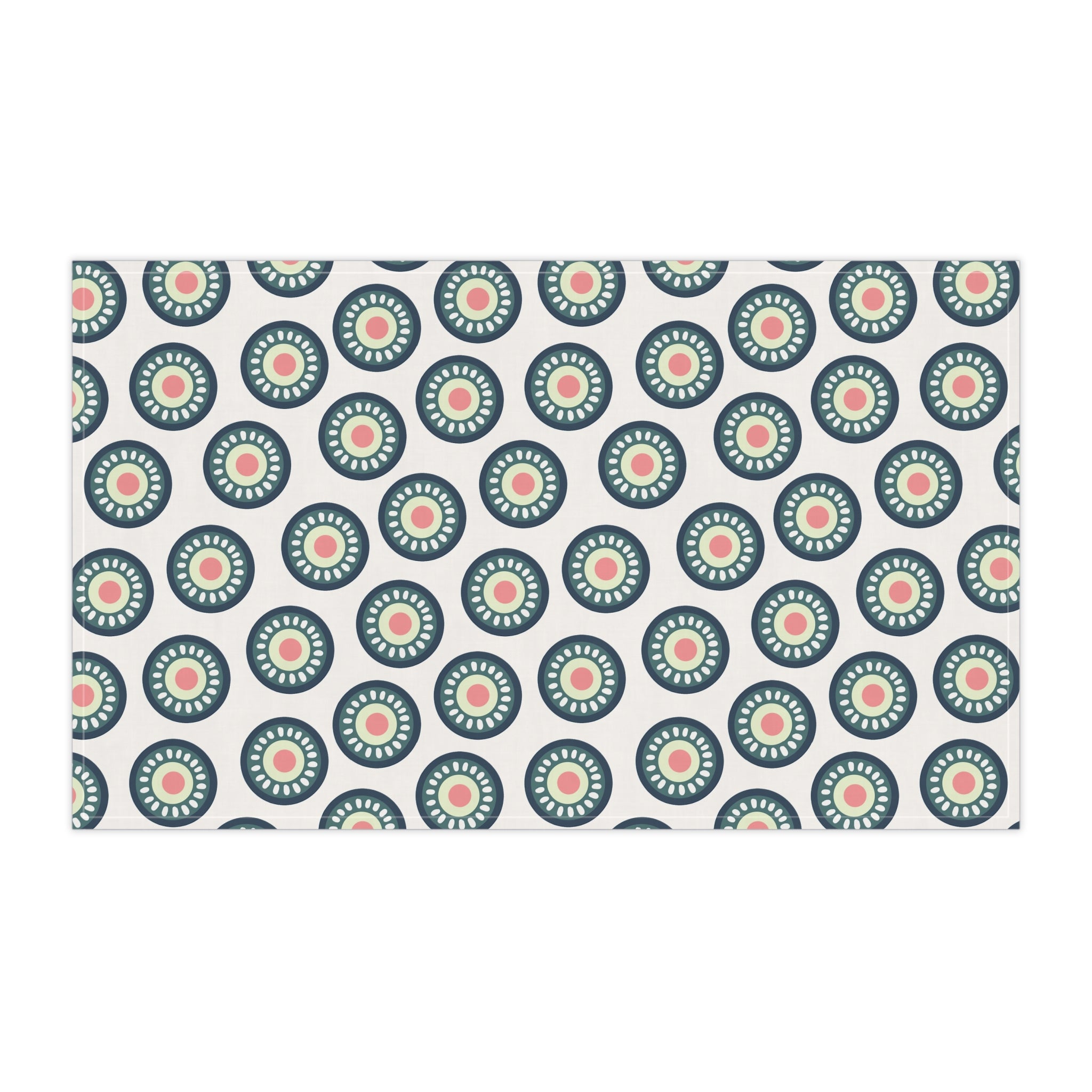 Abstract Dots Kitchen Tea Towel