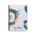 "My Plans" Havana Poppy Notebook - Ruled Line