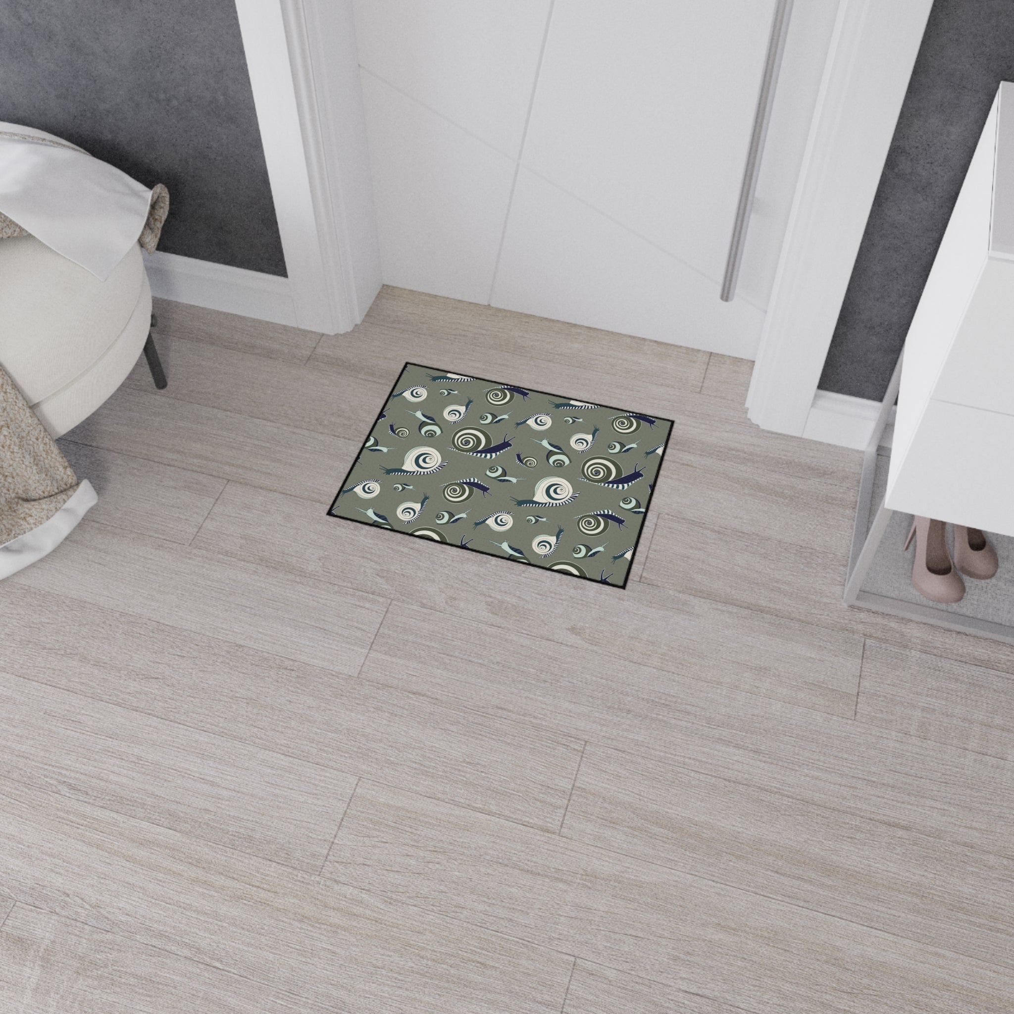 Snails  Heavy-Duty Doormat