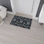 Heavy Duty Indoor/Outdoor Door Mat - Midnight Thunder Poppies