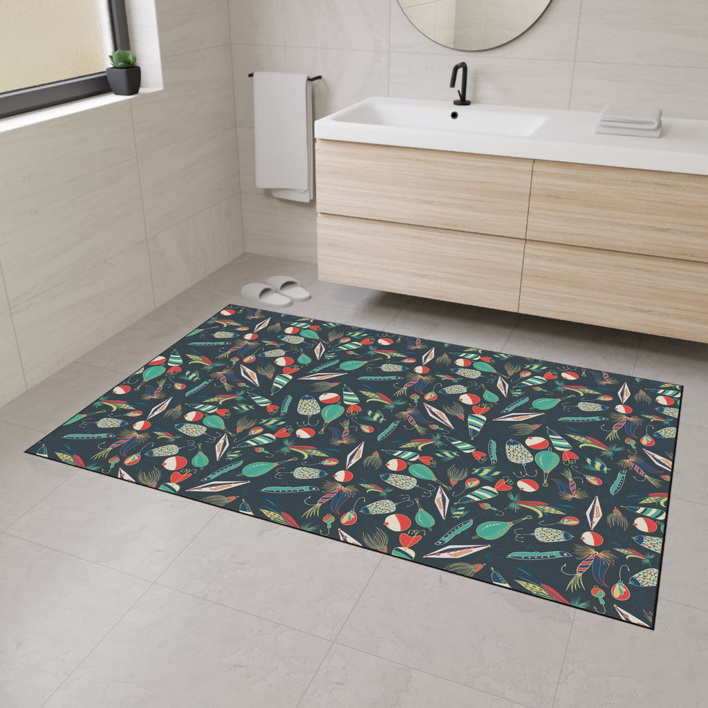Heavy Duty Floor Mat - Fishing lures