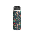 Fishing Lures Stainless Steel Water Bottle, Eco-Friendly Travel Thermos