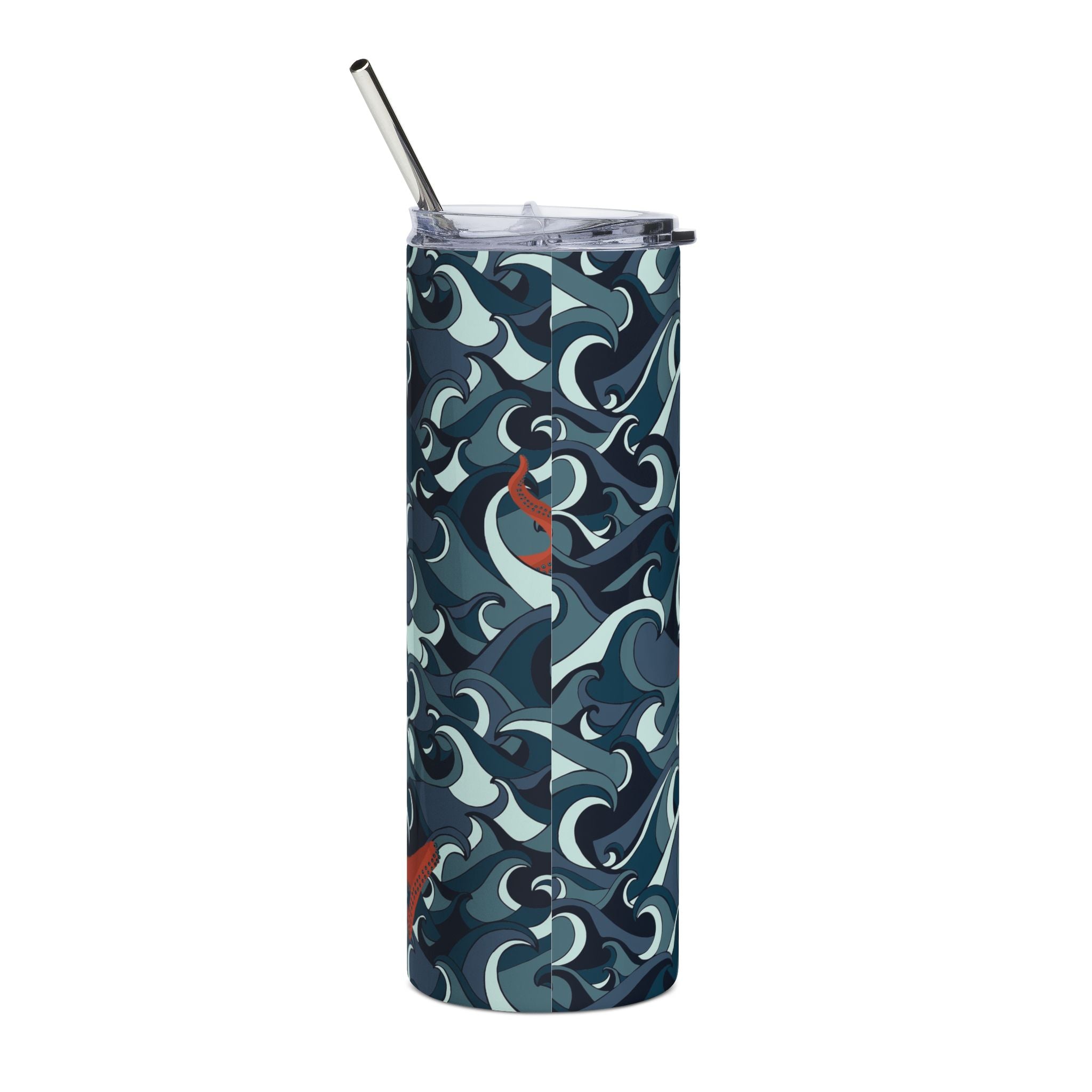 Stormy Sea Stainless Steel Tumbler, 20oz
