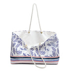 Lavender Gingko Weekender Bag