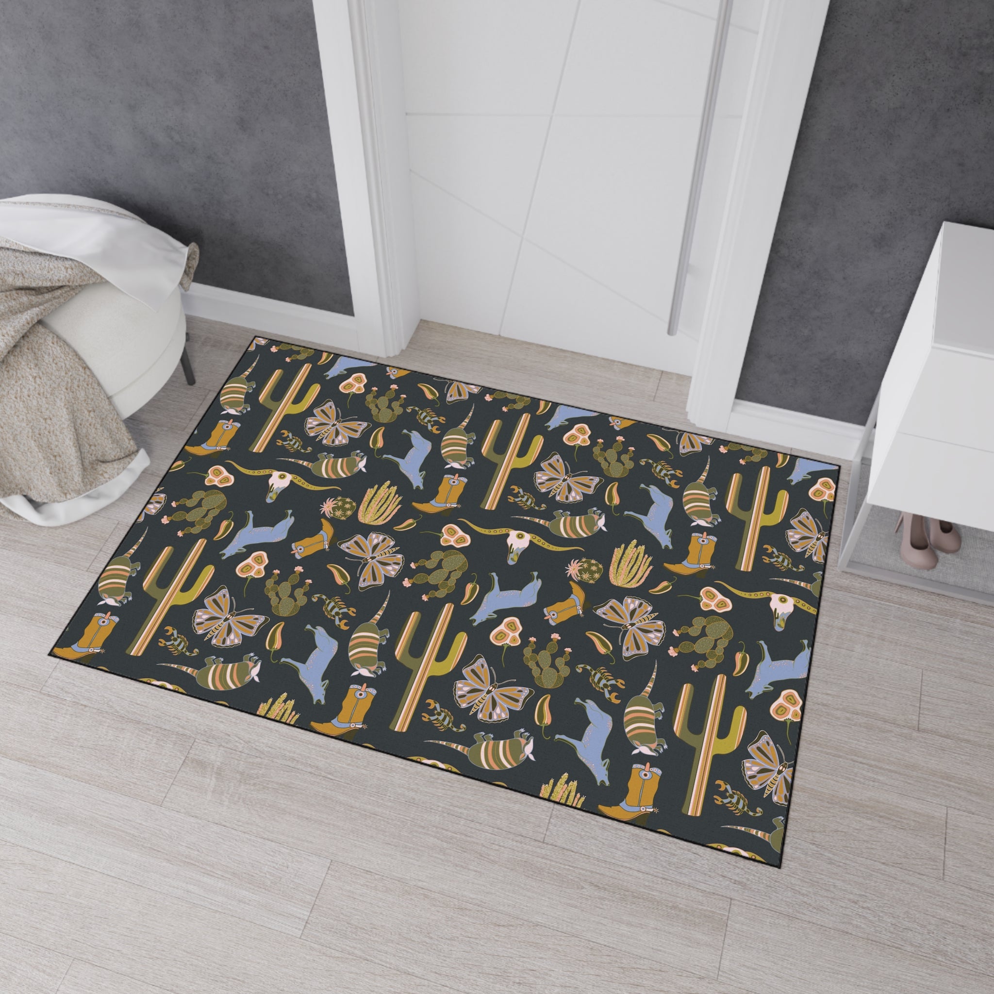 Heavy Duty Indoor/Outdoor Mat - Tumbleweed Texas