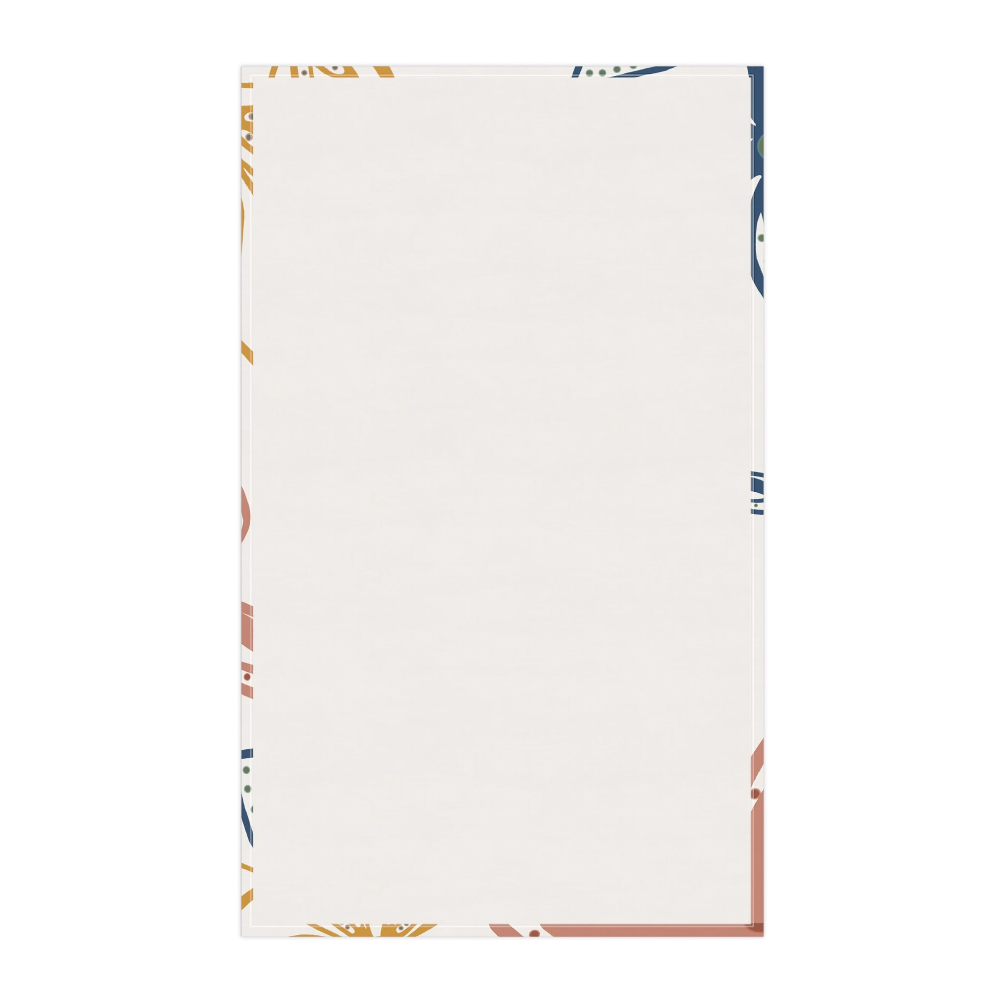 Geo Flowers Kitchen Tea Towels