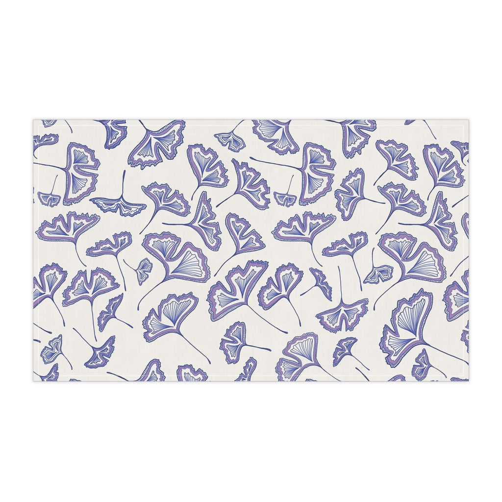 Lavender Gingko Kitchen Tea Towel