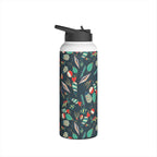 Fishing Lures Stainless Steel Water Bottle, Eco-Friendly Travel Thermos