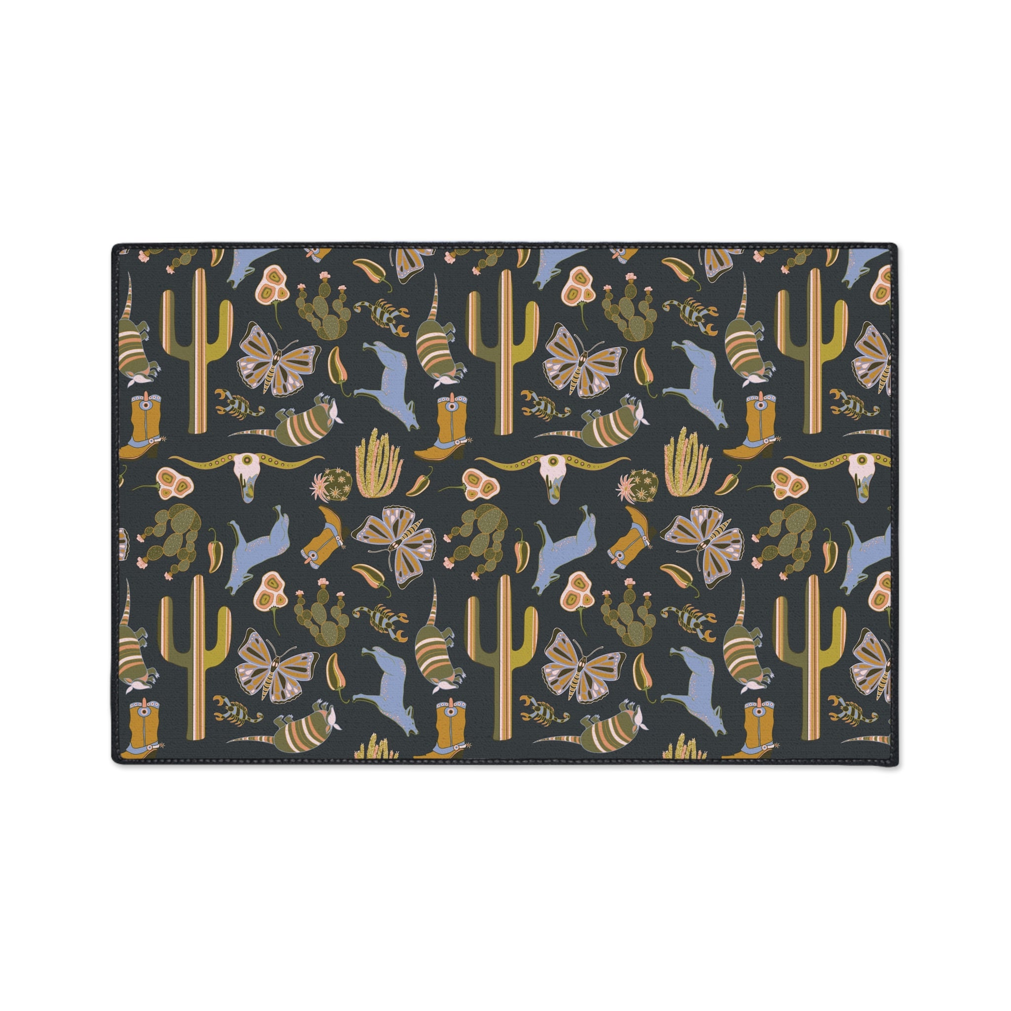 Heavy Duty Indoor/Outdoor Mat - Tumbleweed Texas