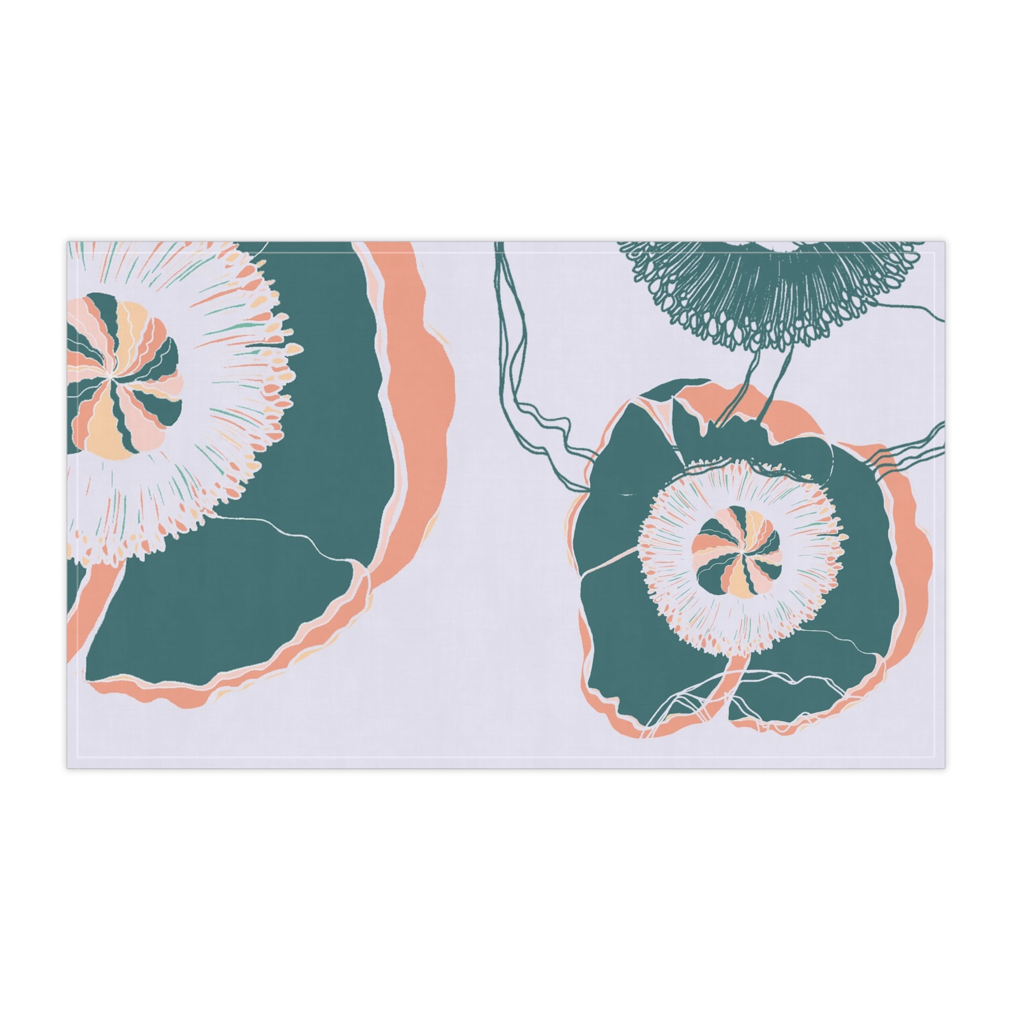Havana Poppy Kitchen Tea Towel