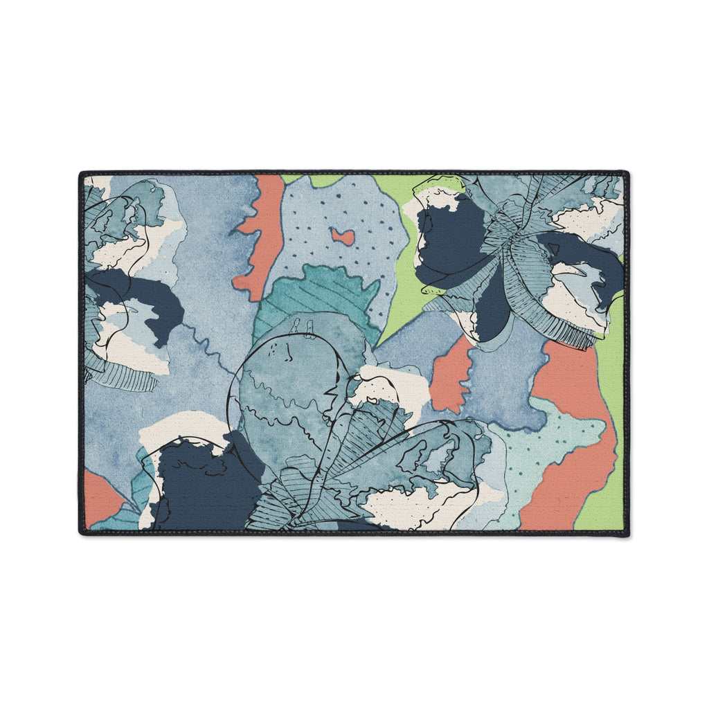 Heavy Duty Floor Mat - Lime Carmine