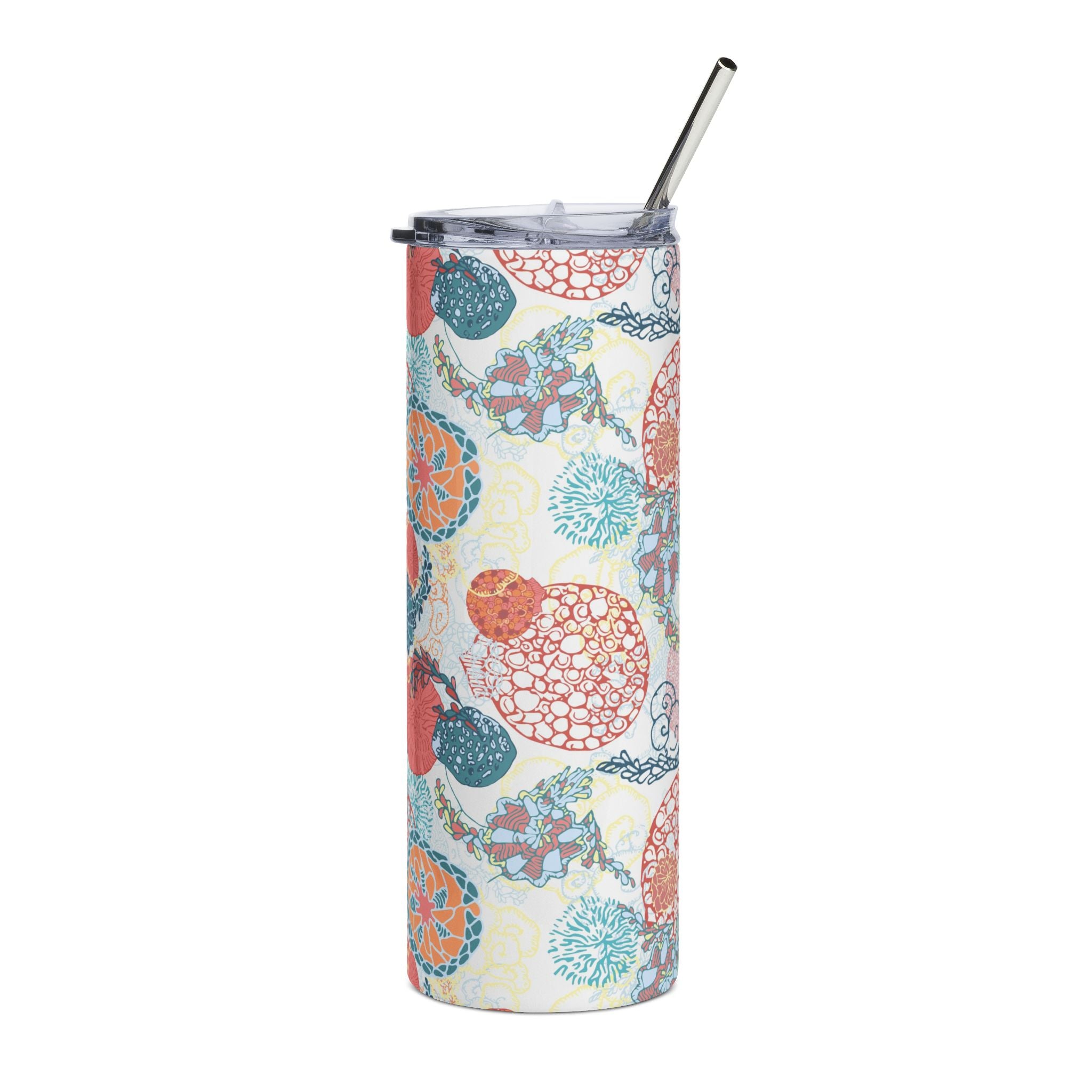 Coral Stainless Steel Tumbler, 20oz