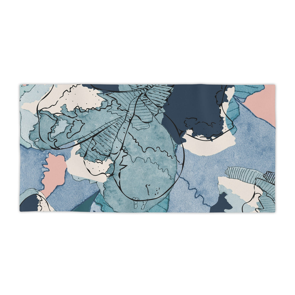 Pink Carmine Beach Towels – Perfect for Summer, Pool Parties, Travel, Beach Days, and Gift Ideas