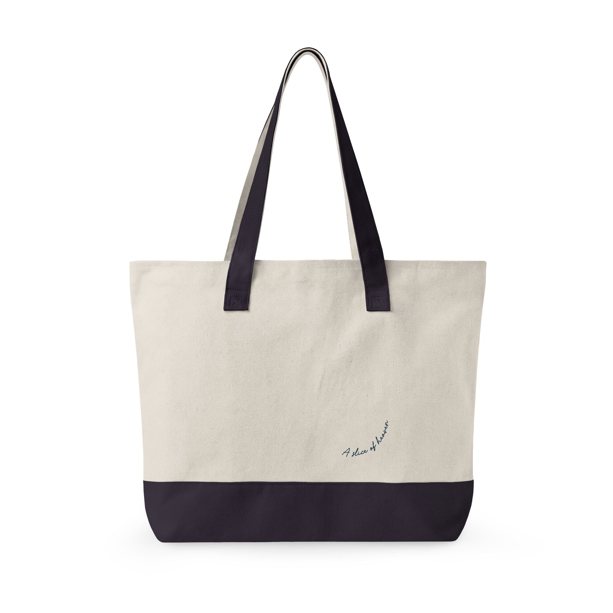 "A Slice if Heaven" Canvas Tote Bag