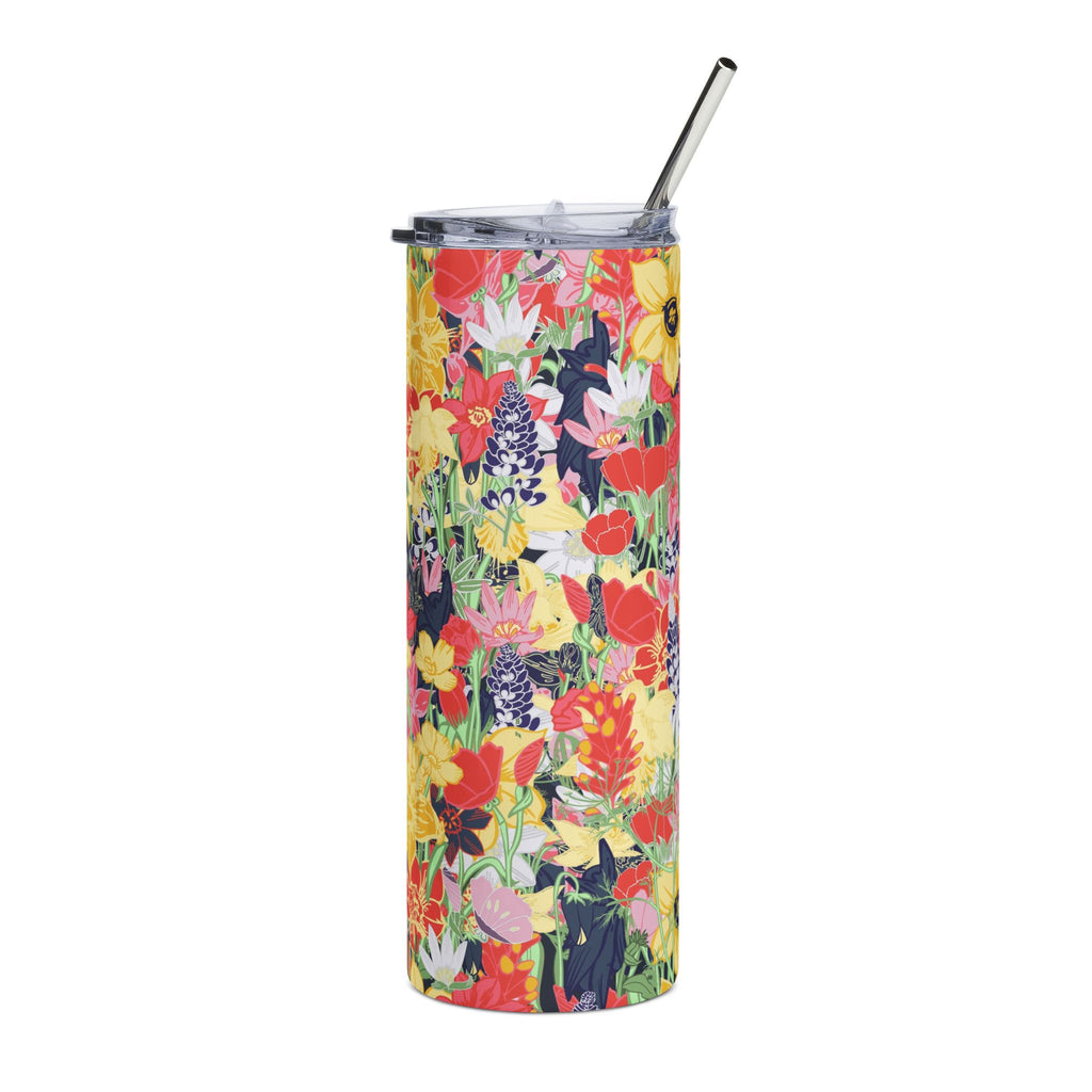 Wildflowers Stainless Steel Tumbler - 20oz Travel Mug