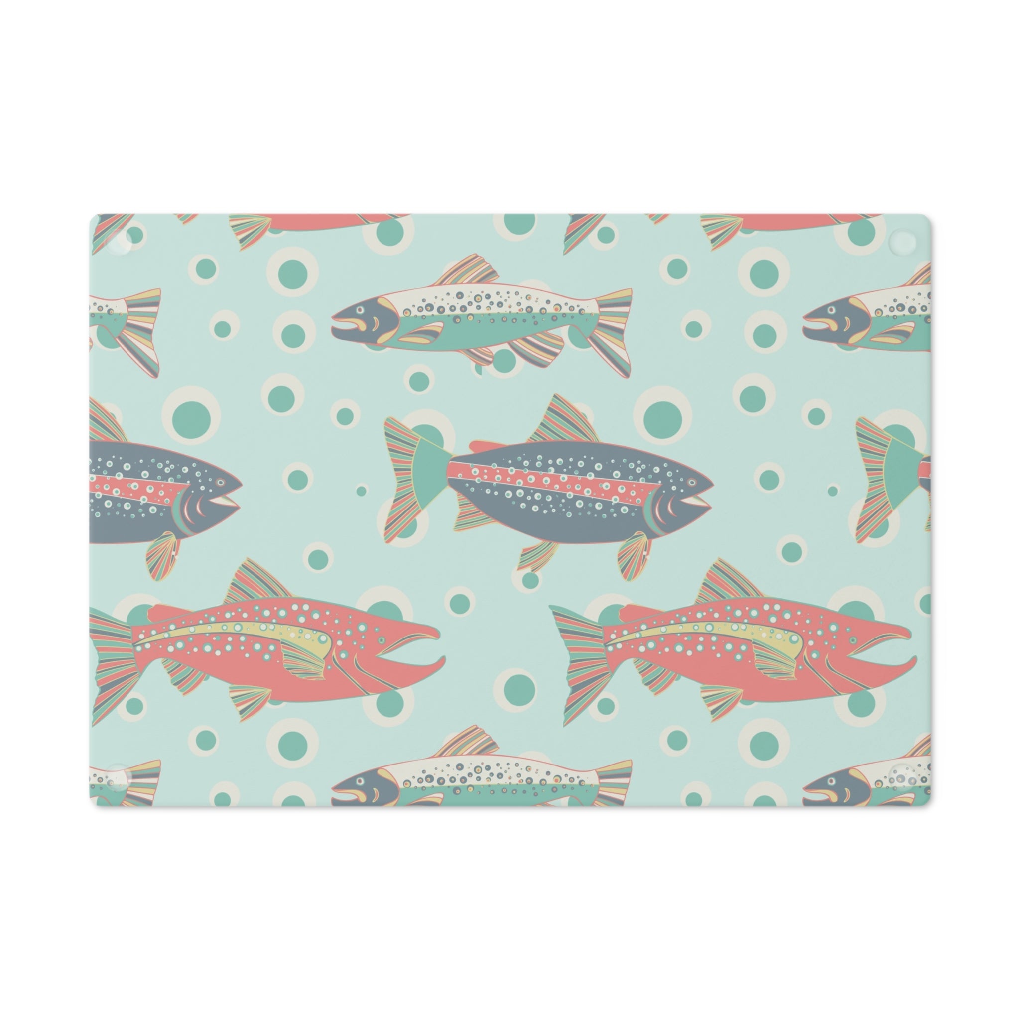 Trout Glass Cutting Board