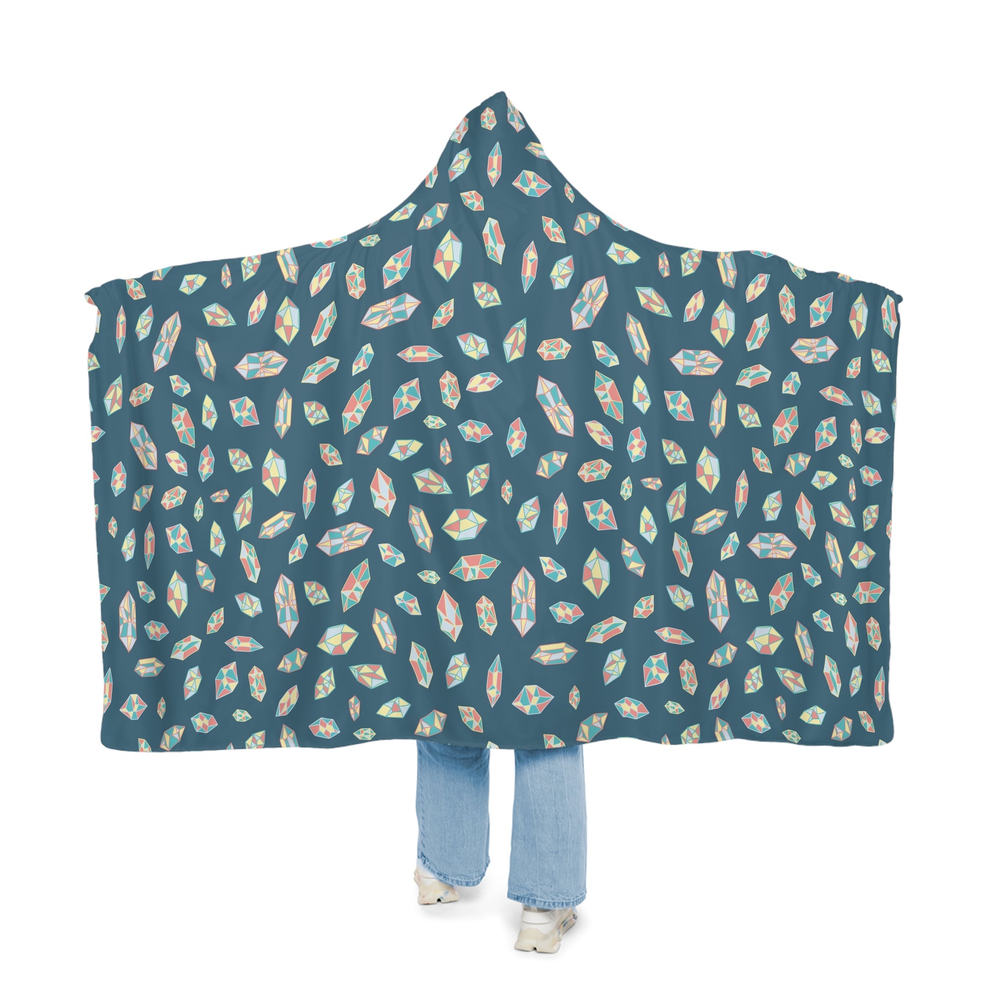 Treasured Gems Hooded Blanket