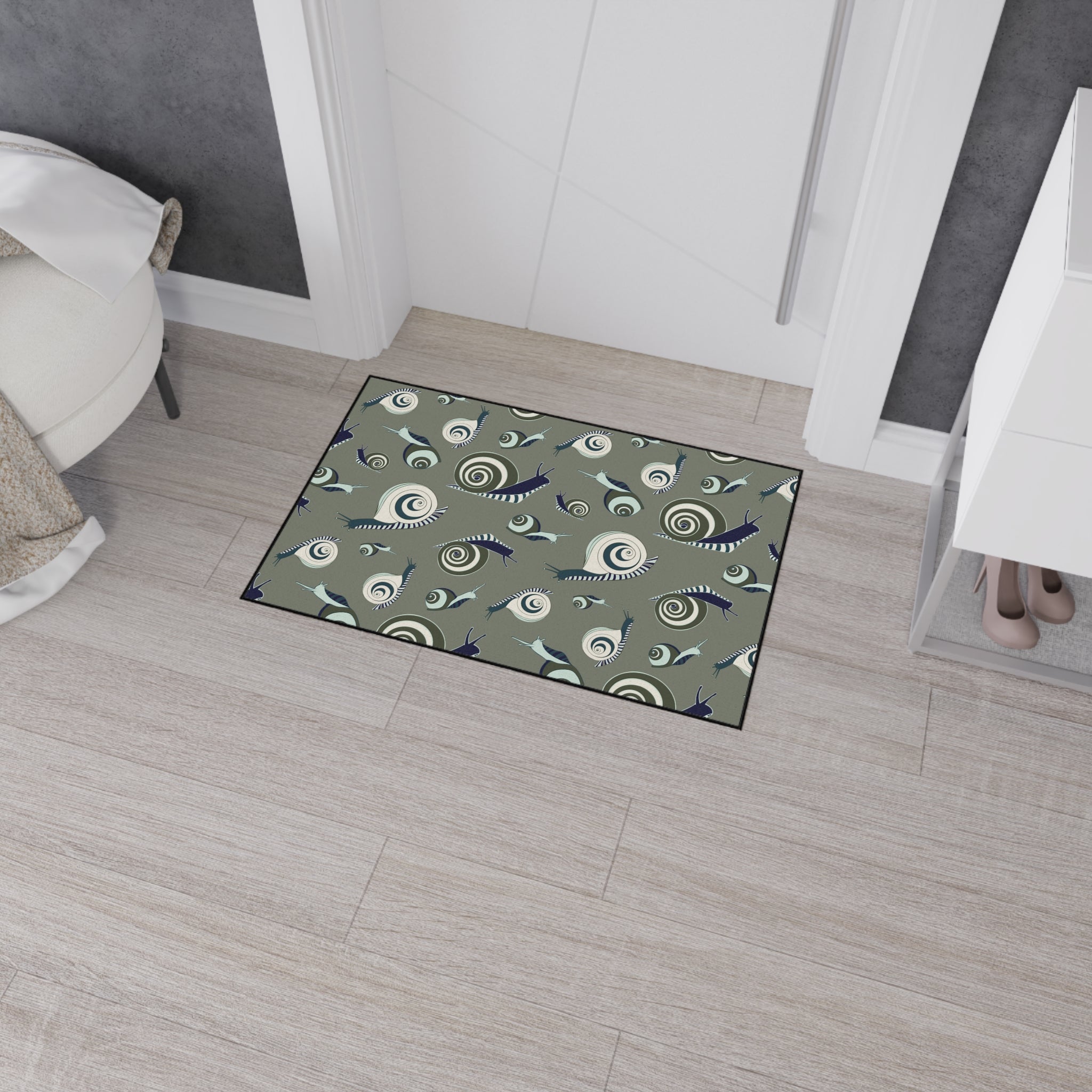 Snails  Heavy-Duty Doormat