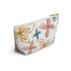 Geo Flowers Accessory Pouch