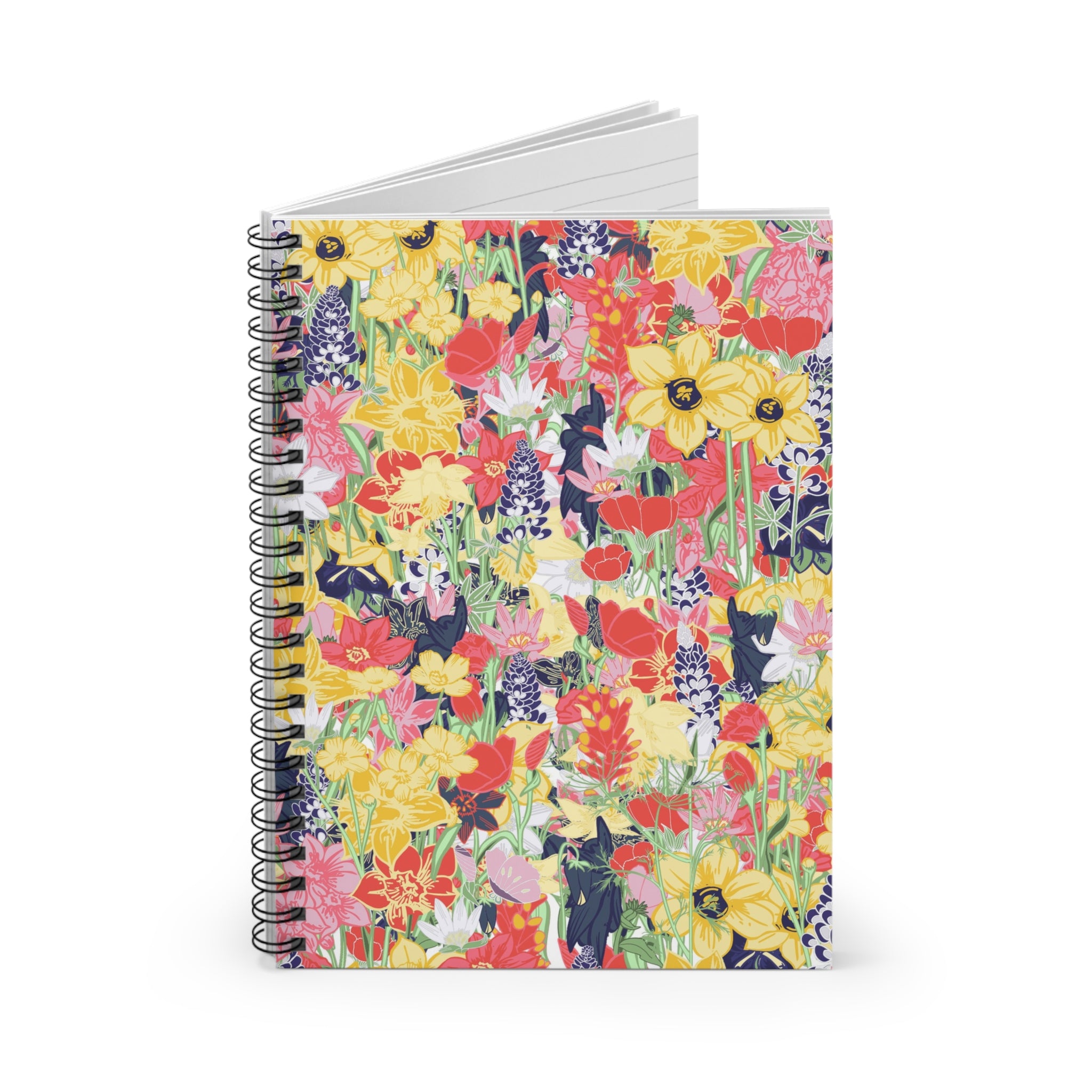 Wildflower Notebook - Rule Lined
