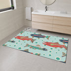 Heavy Duty Floor Mat - Tulip Lake Lodge Trout