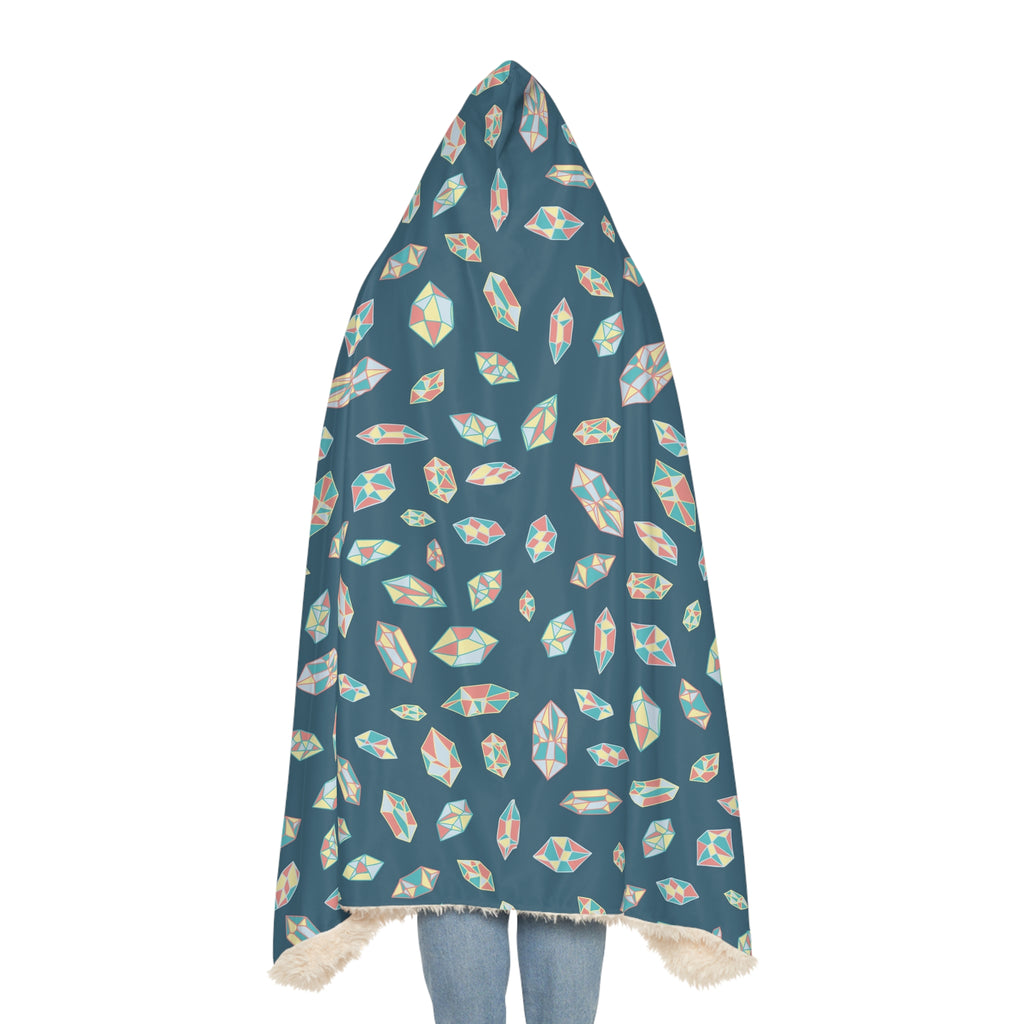 Treasured Gems Hooded Blanket