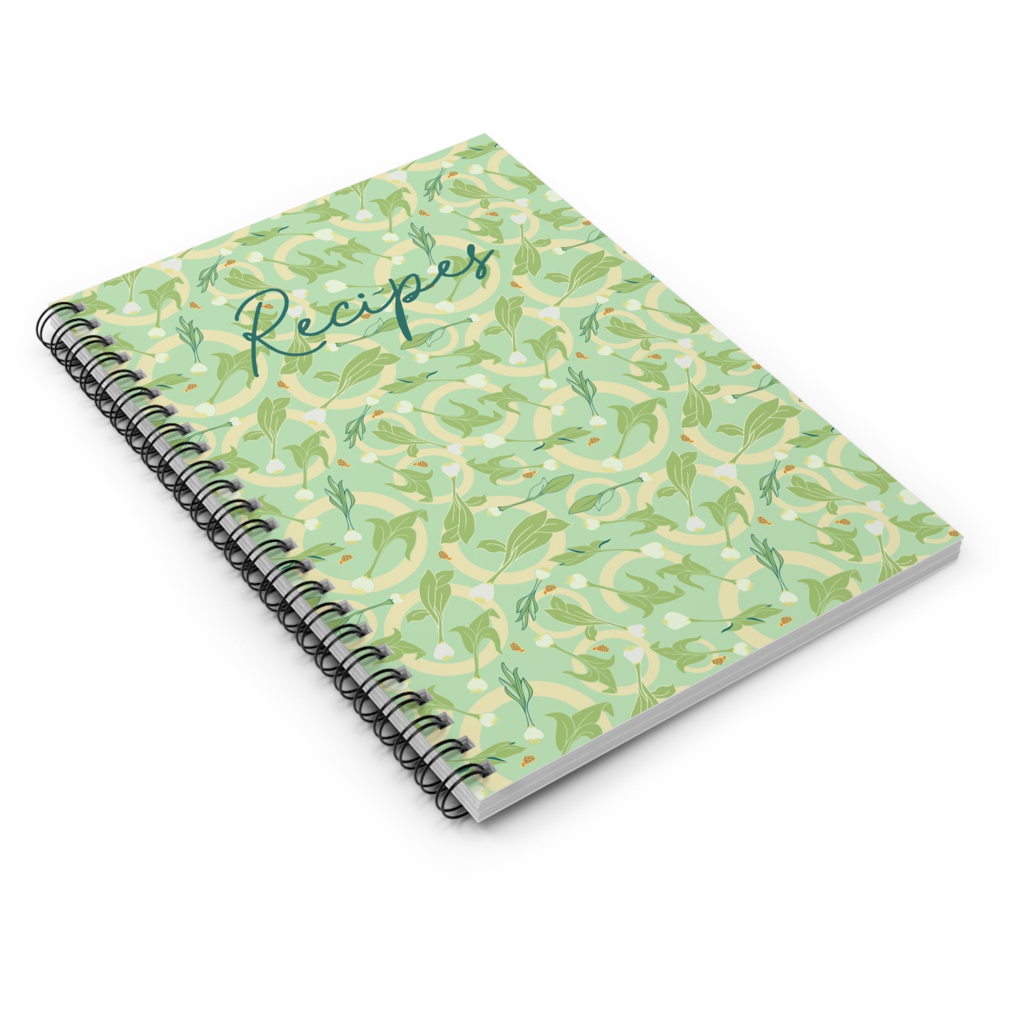 Recipes Spring Bulbs - Lined Notebook