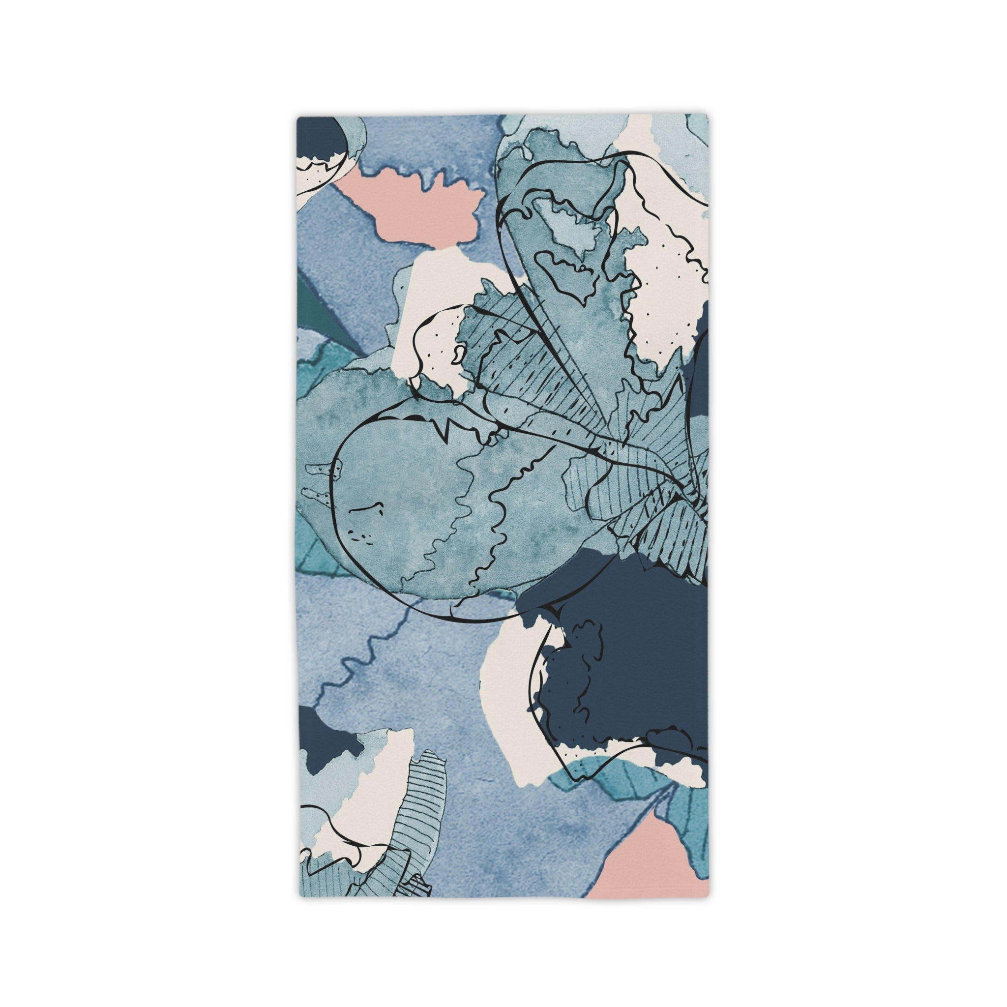 Pink Carmine Beach Towels – Perfect for Summer, Pool Parties, Travel, Beach Days, and Gift Ideas