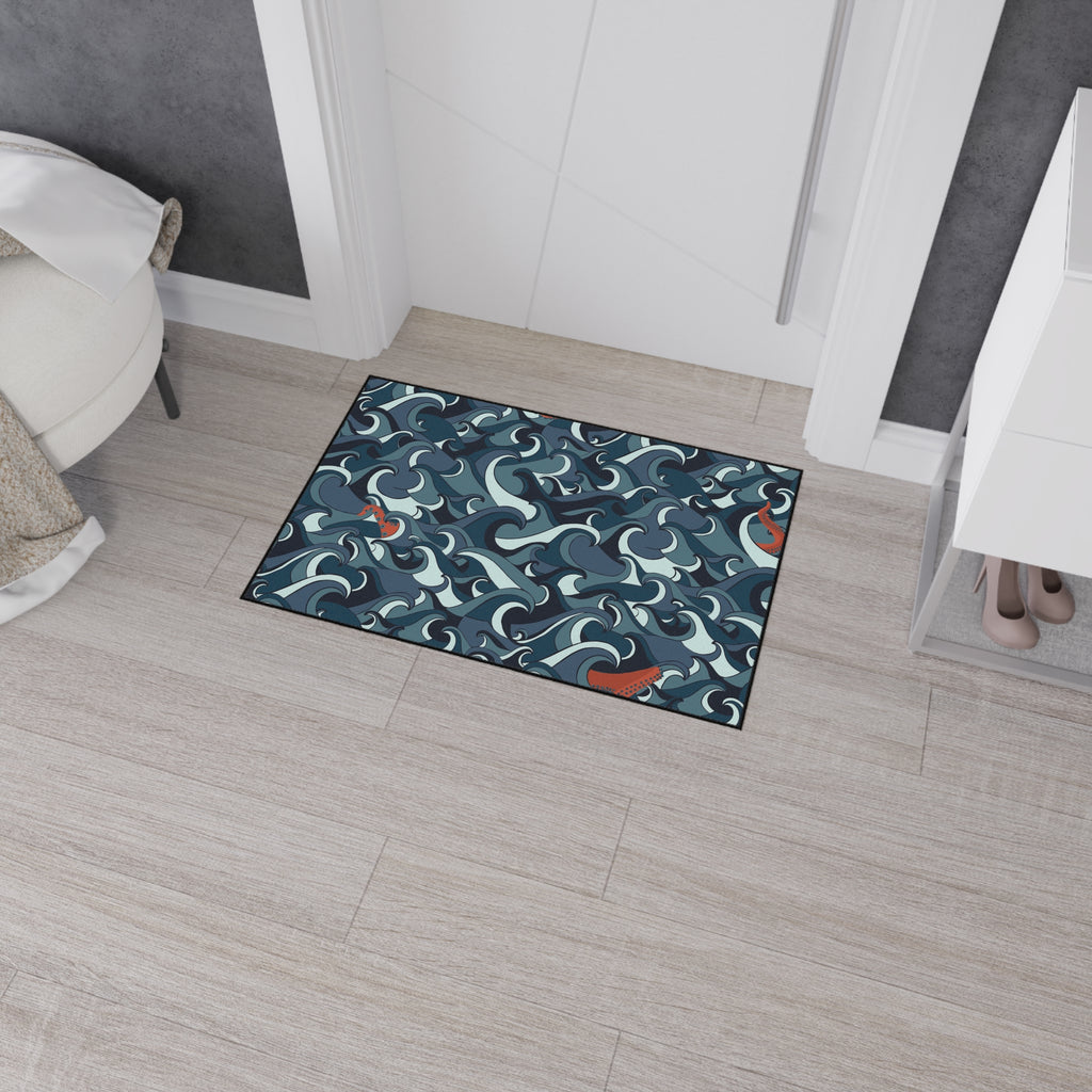 Stormy Sea - Heavy Duty Floor Mat