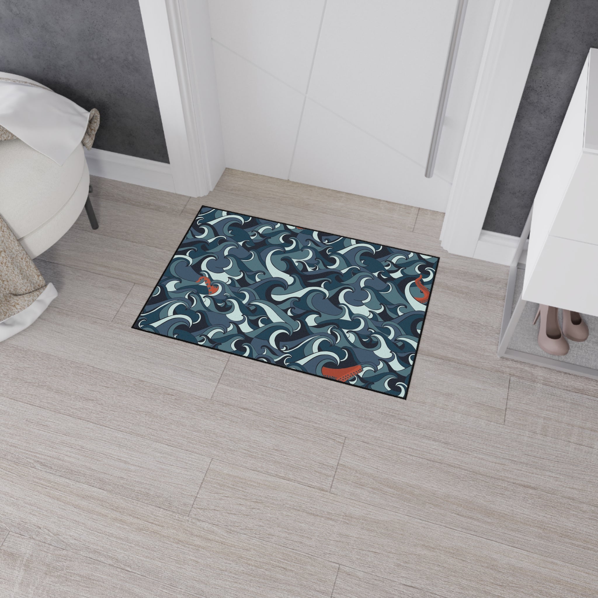 Stormy Sea - Heavy Duty Floor Mat