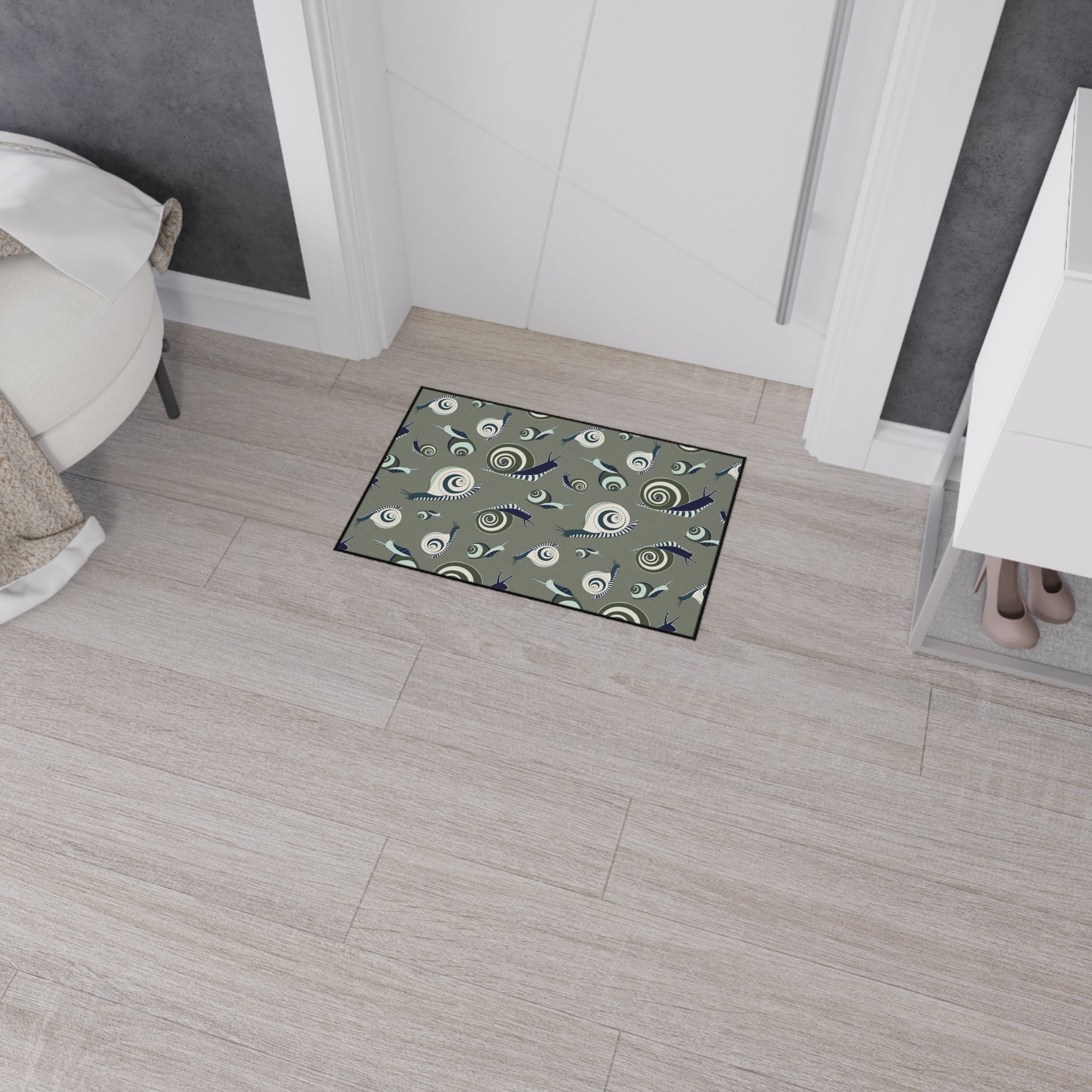 Snails  Heavy-Duty Doormat