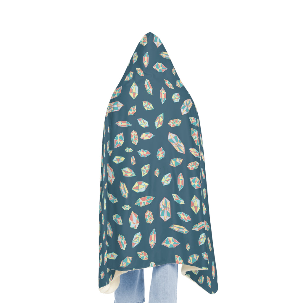 Treasured Gems Hooded Blanket