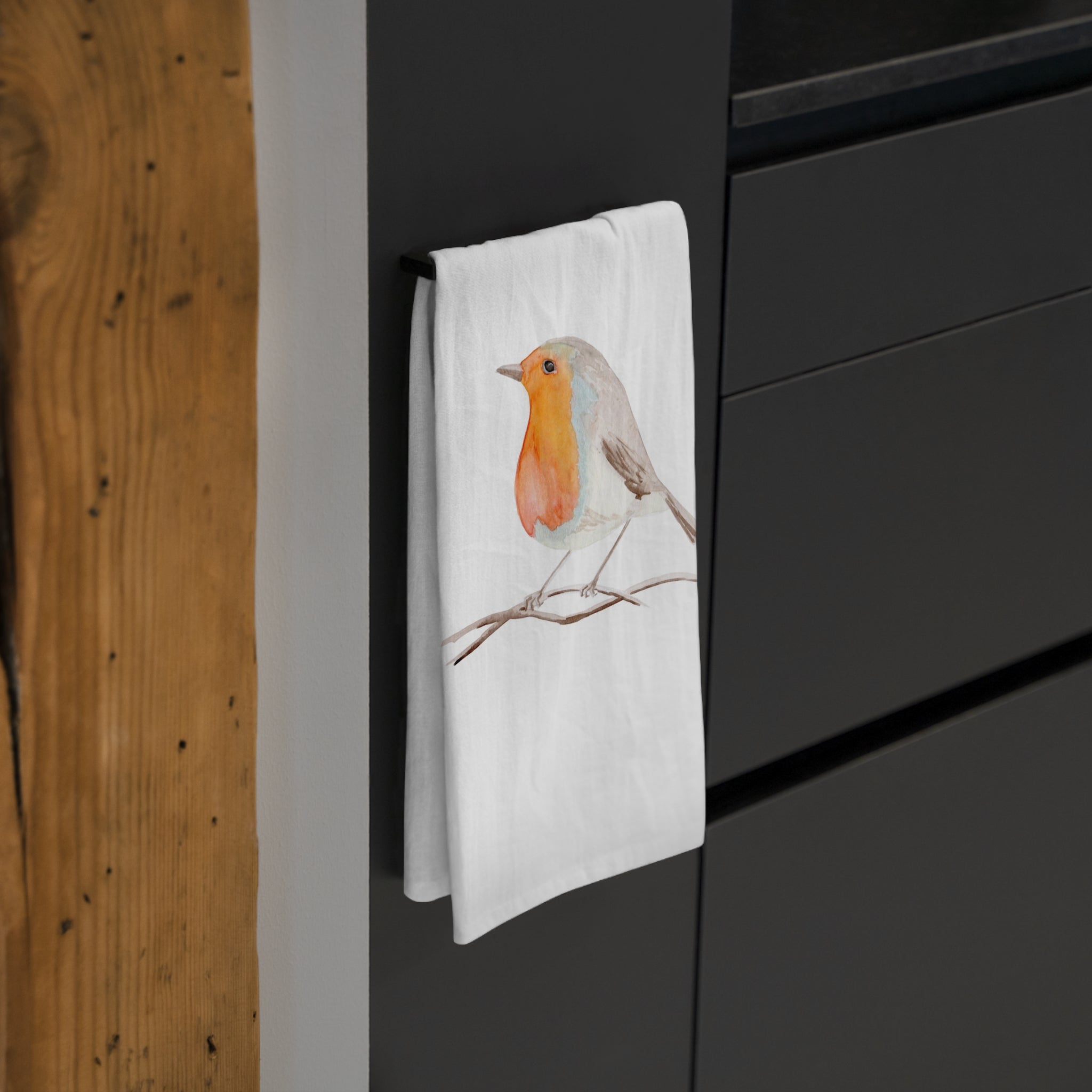 Little Robin Tea Towel