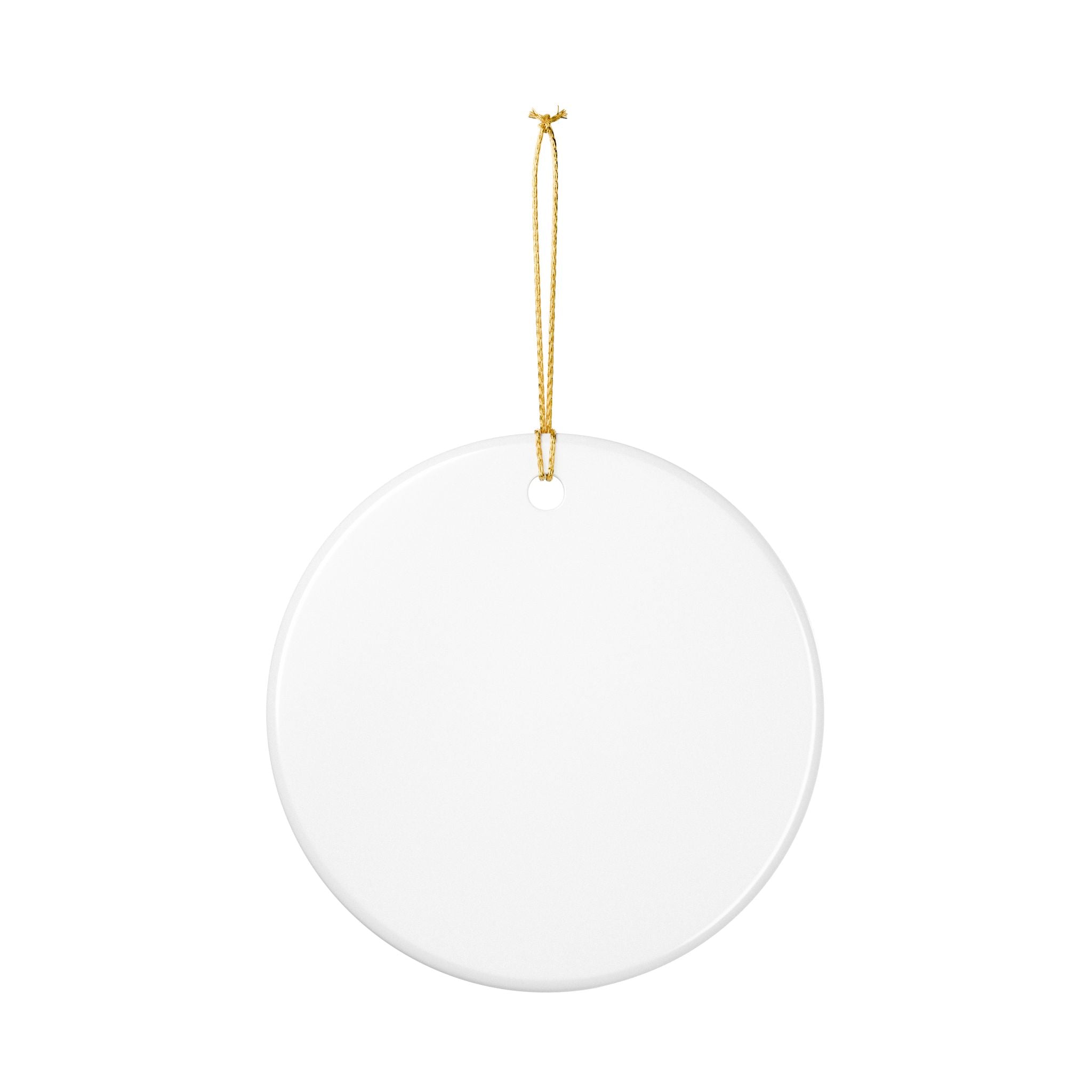 Porthole Ceramic Ornament