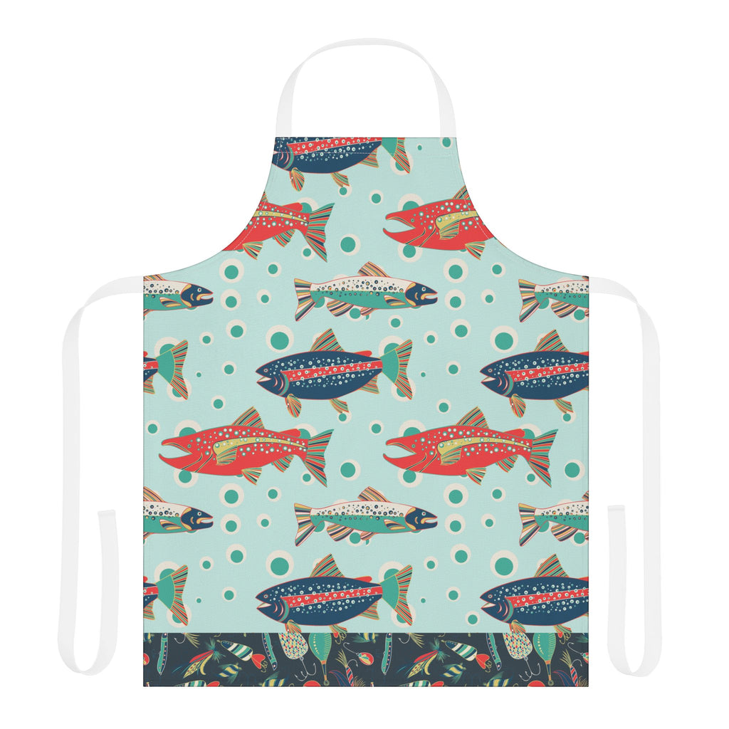 Trout and Lures Apron