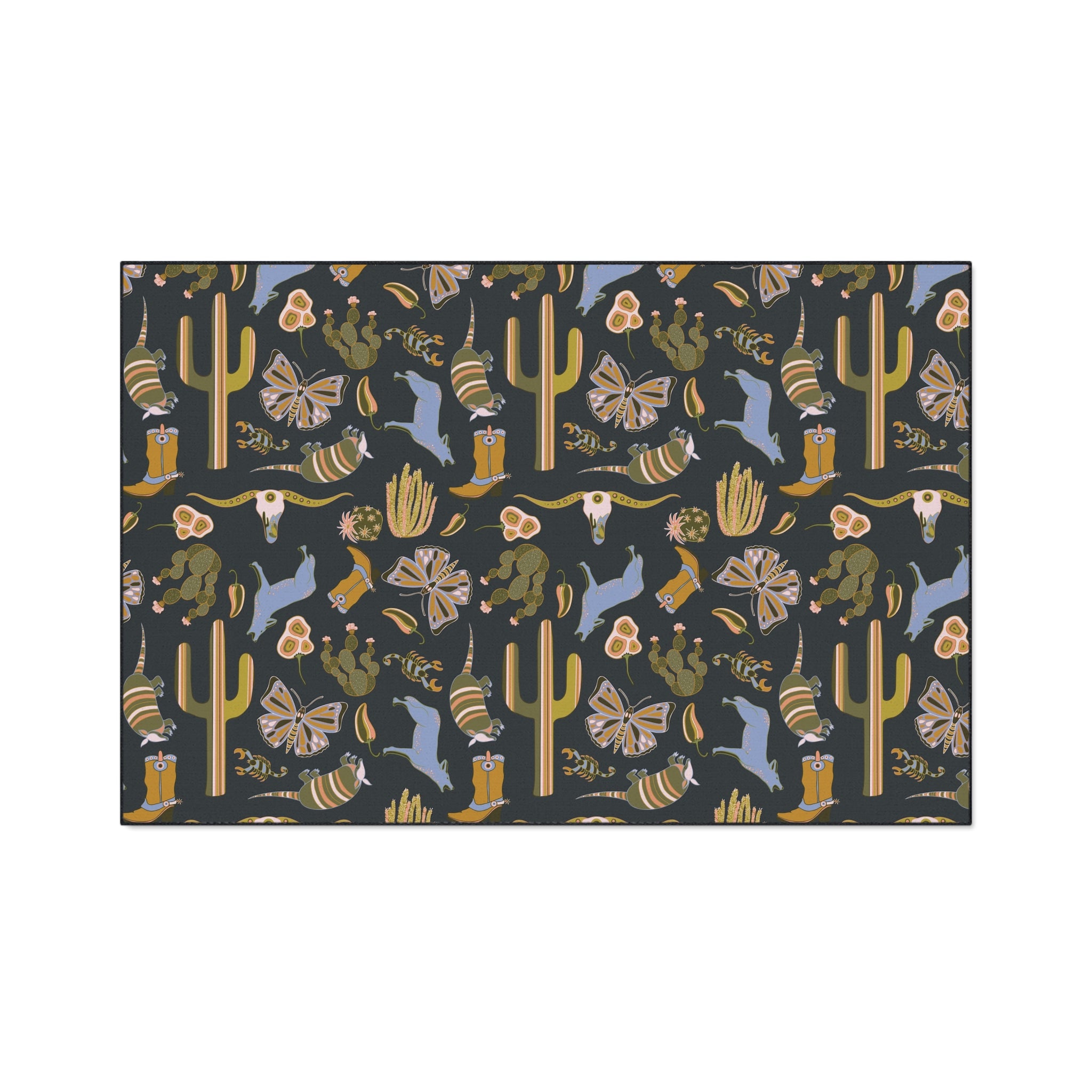 Heavy Duty Indoor/Outdoor Mat - Tumbleweed Texas