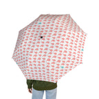 Pink Rain Semi-Automatic Umbrella