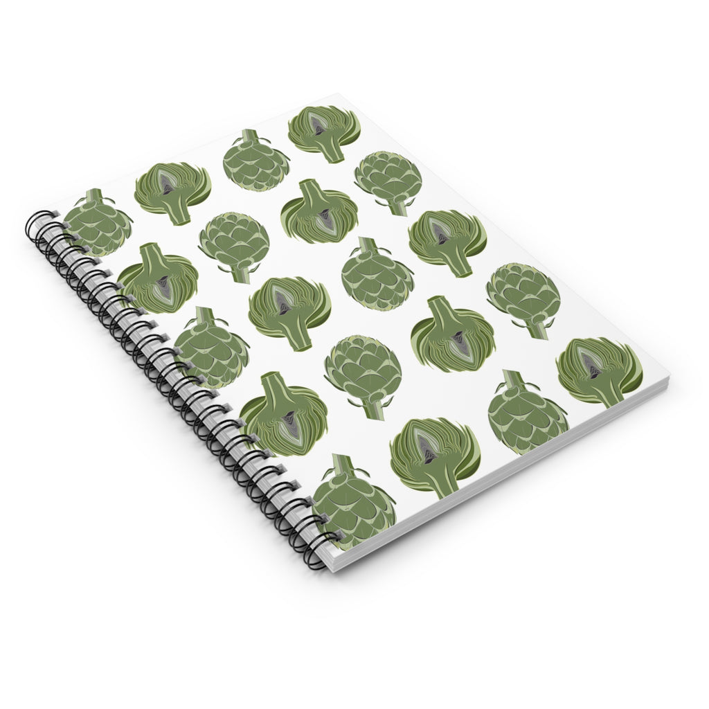 Artichoke Spiral Notebook