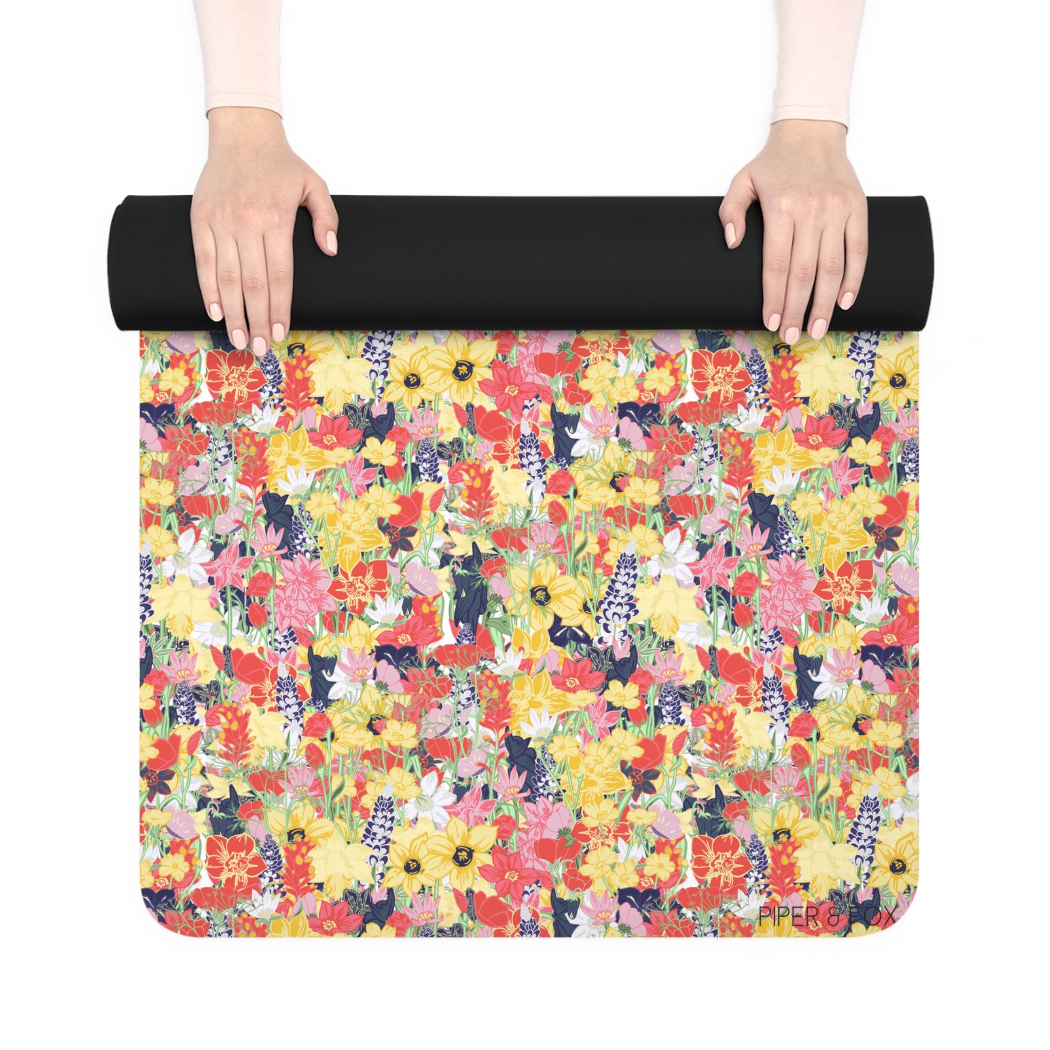 Wildflowers Yoga Mat