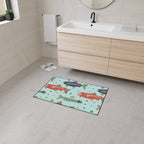 Heavy Duty Floor Mat - Tulip Lake Lodge Trout