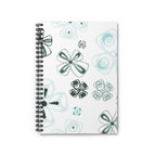 Lucky Clovers Spiral Notebook - Rule Lined