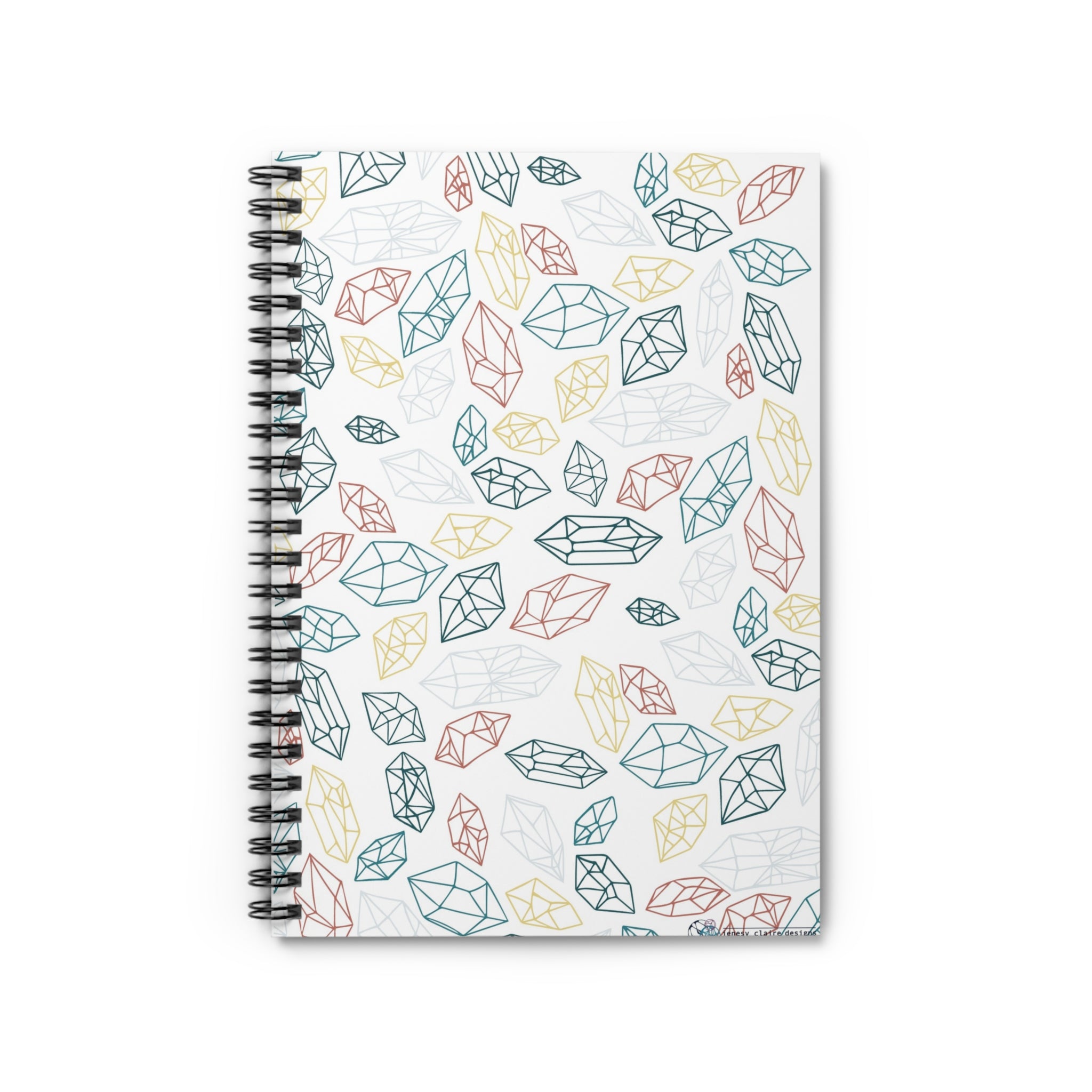 Treasured Gems Notebook - Rule Lined