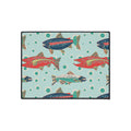 Heavy Duty Floor Mat - Tulip Lake Lodge Trout